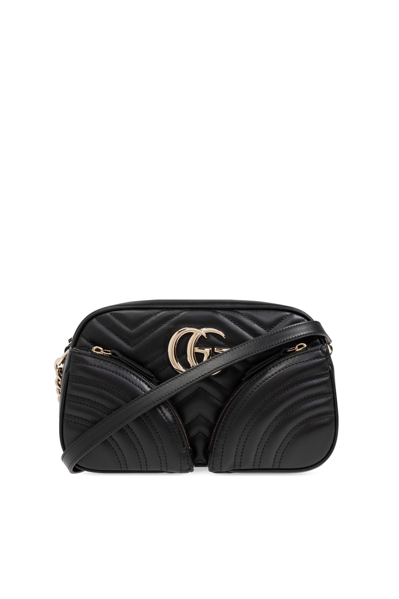 ショルダーバッグ・ポシェット GUCCI 'GG Marmont' small shoulder bag (798715AADPJ 1000) Black Shoulder bag Small GG Marmont Gucci - Vitkac Canada